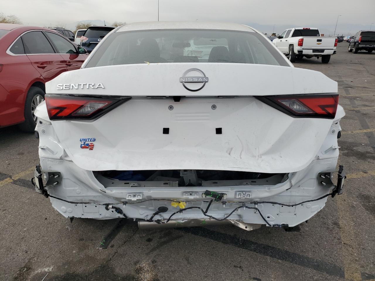 2024 NISSAN SENTRA S VIN:3N1AB8BVXRY375275