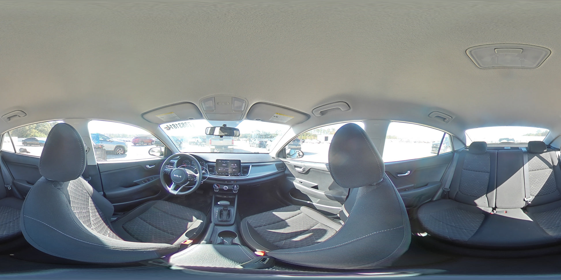 2022 KIA RIO LX VIN:3KPA24AD0NE447594