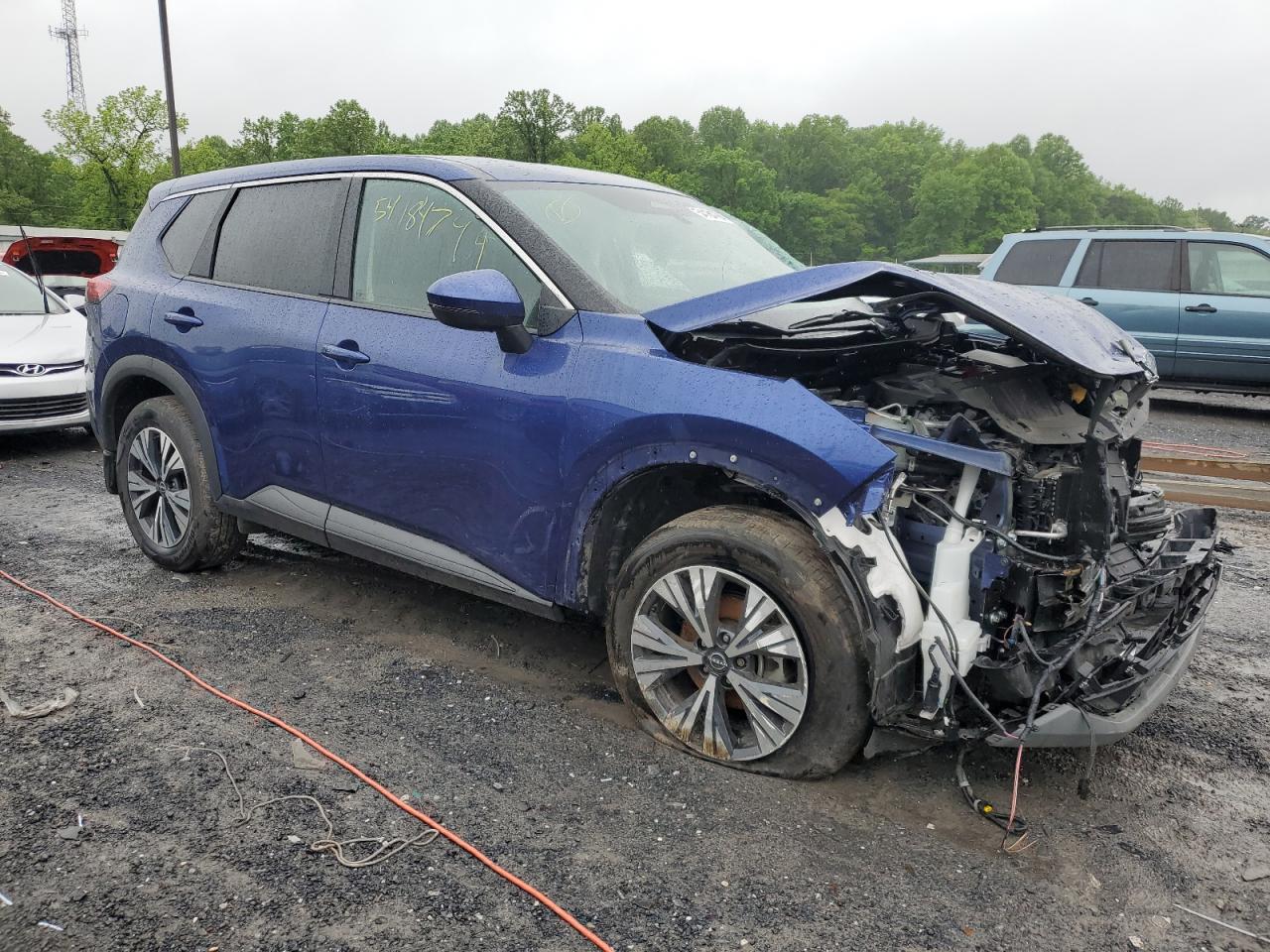 2022 NISSAN ROGUE SV VIN:5N1BT3BB3NC722919