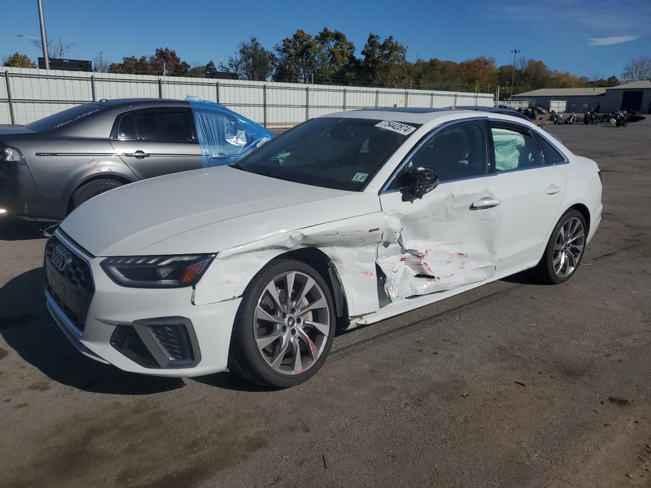 2022 AUDI A4 PREMIUM PLUS 45 VIN:WAUEAAF42NA008487