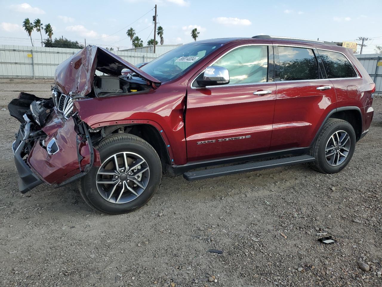 2022 JEEP GRAND CHEROKEE LIMITED VIN:1C4RJFBG0NC177669