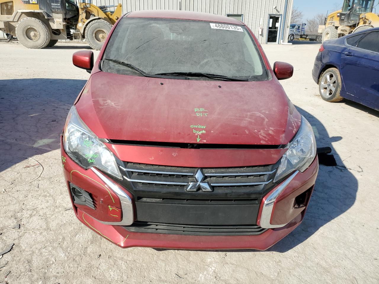 2022 MITSUBISHI MIRAGE ES VIN:ML32AUHJ9NH001458