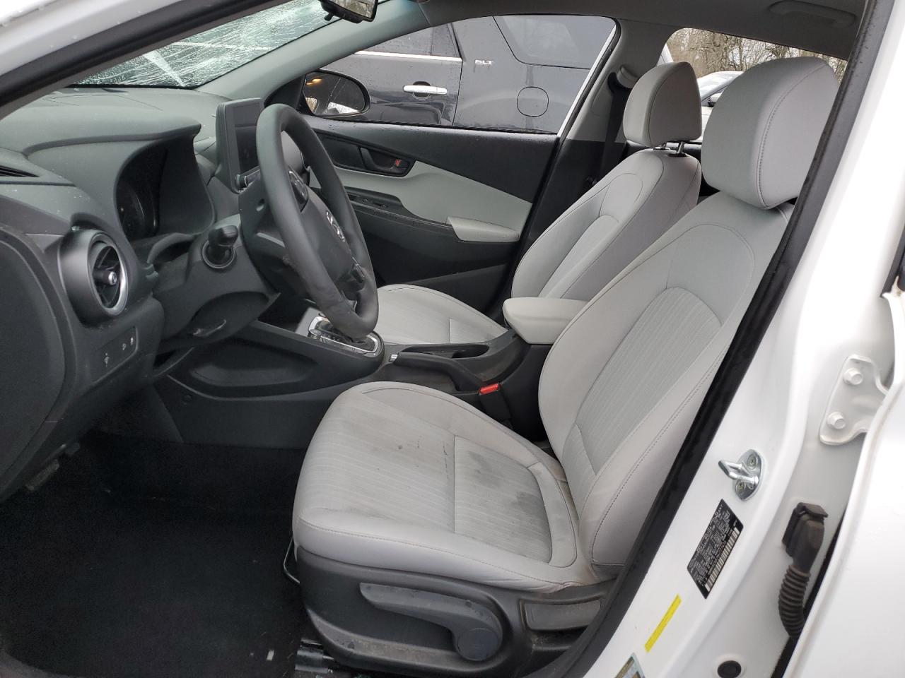 2022 HYUNDAI KONA SEL VIN:KM8K6CAB7NU777473