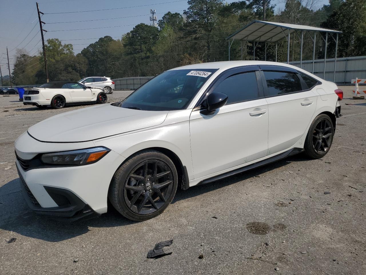 2022 HONDA CIVIC SPORT VIN:2HGFE2F57NH502325