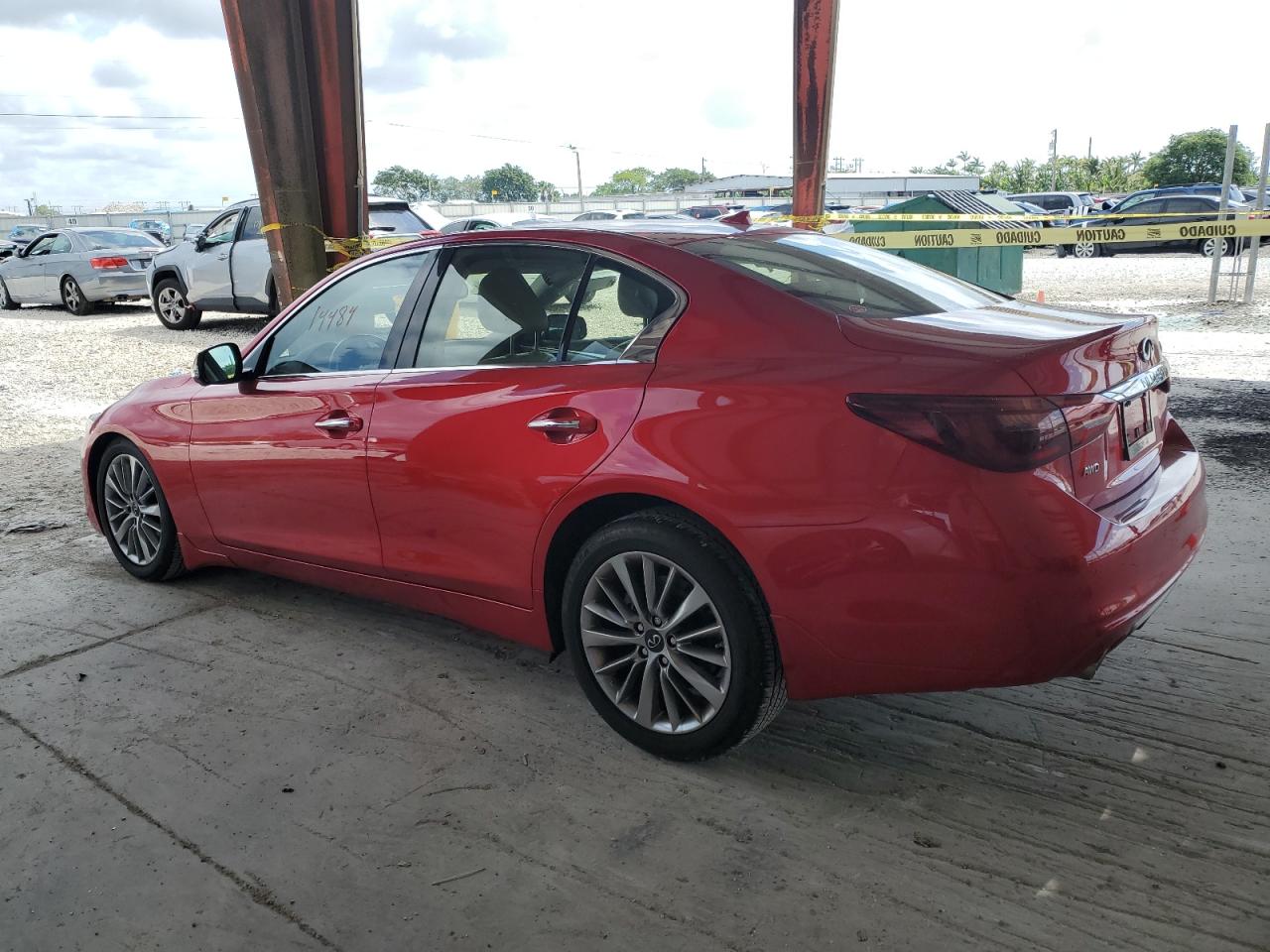 2022 INFINITI Q50 LUXE VIN:JN1EV7BR2NM341625