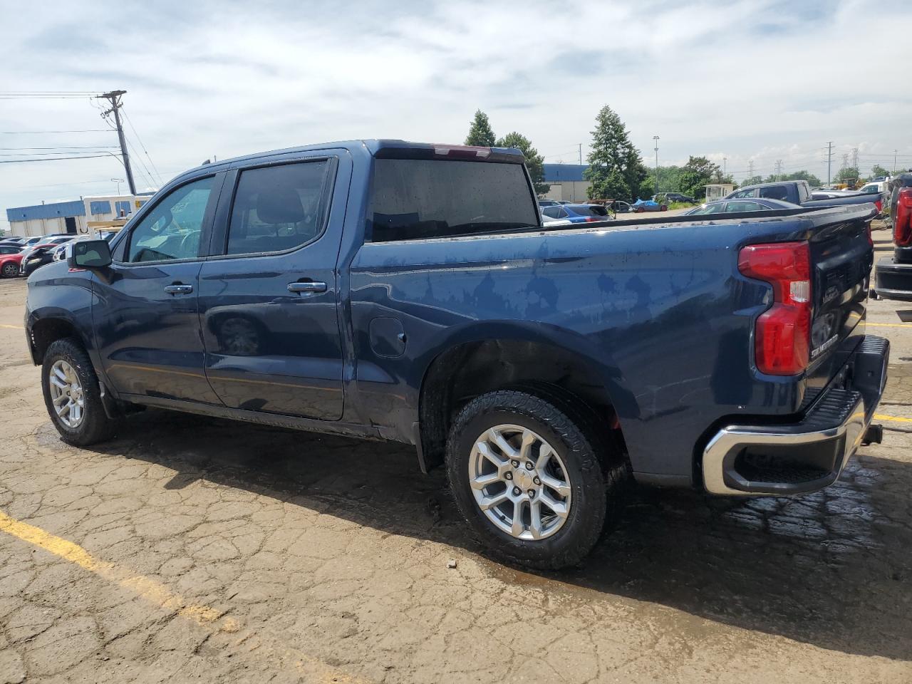 2022 CHEVROLET SILVERADO K1500 LT VIN:1GCUDDEDXNZ591465