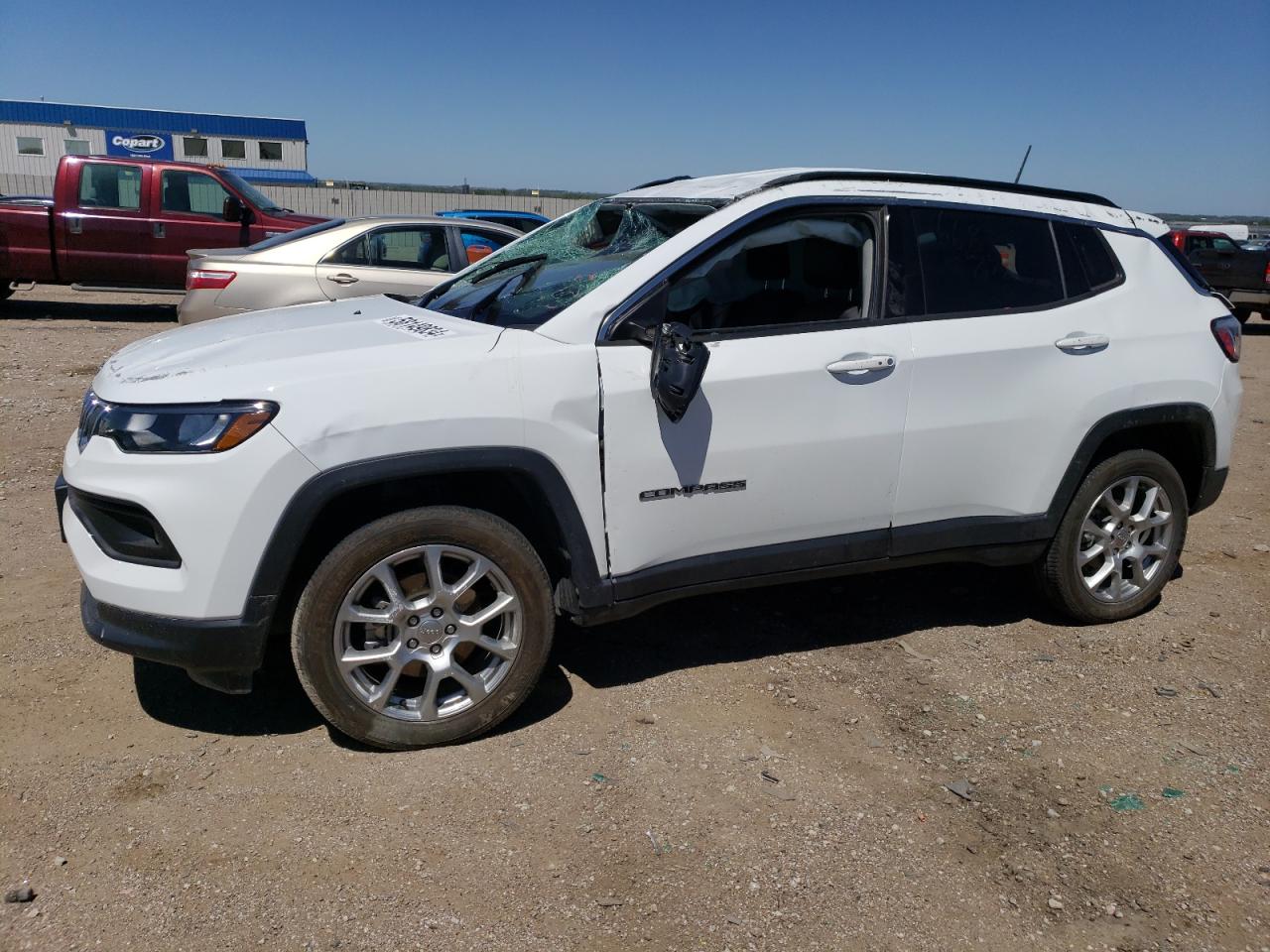 2022 JEEP COMPASS LATITUDE LUX VIN:3C4NJDFB4NT186638