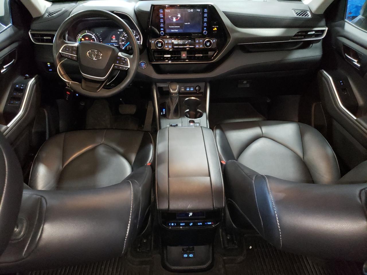 2022 TOYOTA HIGHLANDER HYBRID XLE VIN:5TDGBRCH9NS545102