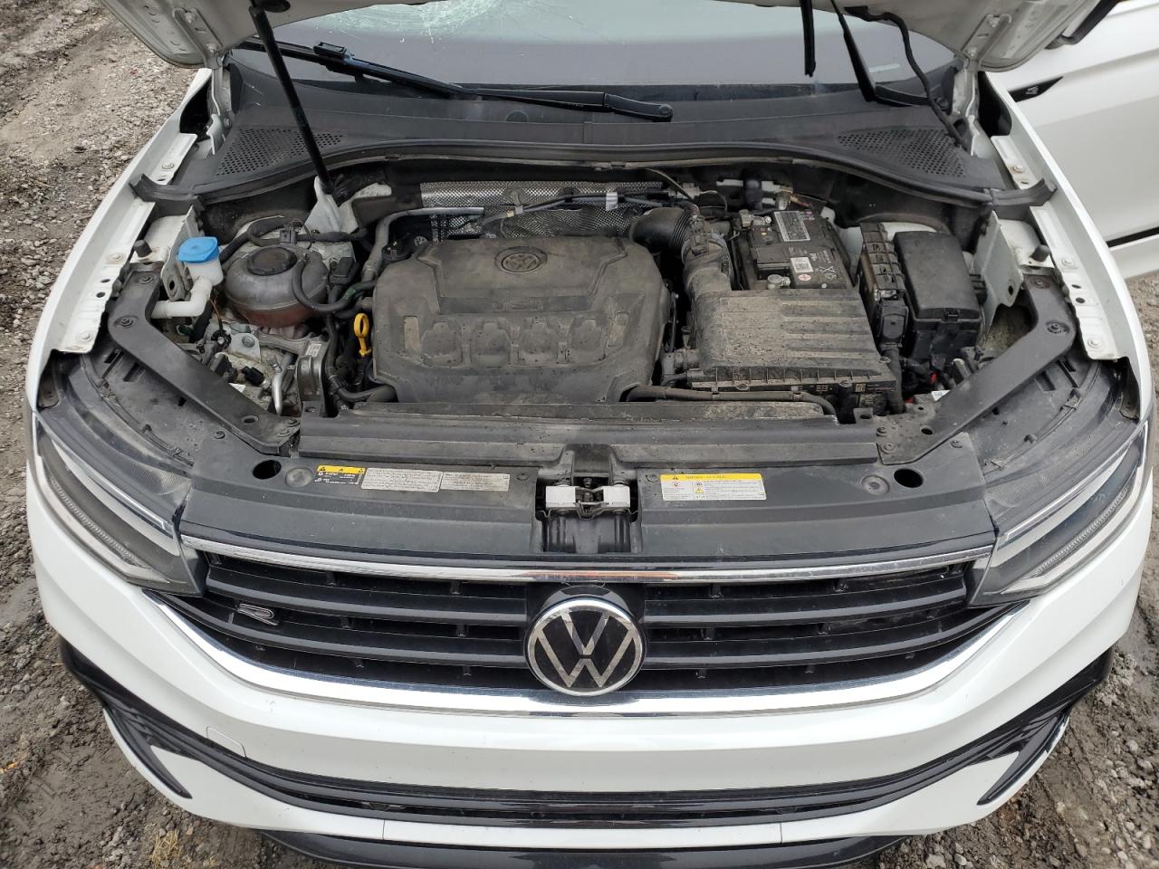 2022 VOLKSWAGEN TIGUAN SE R-LINE BLACK VIN:3VV8B7AX8NM072183