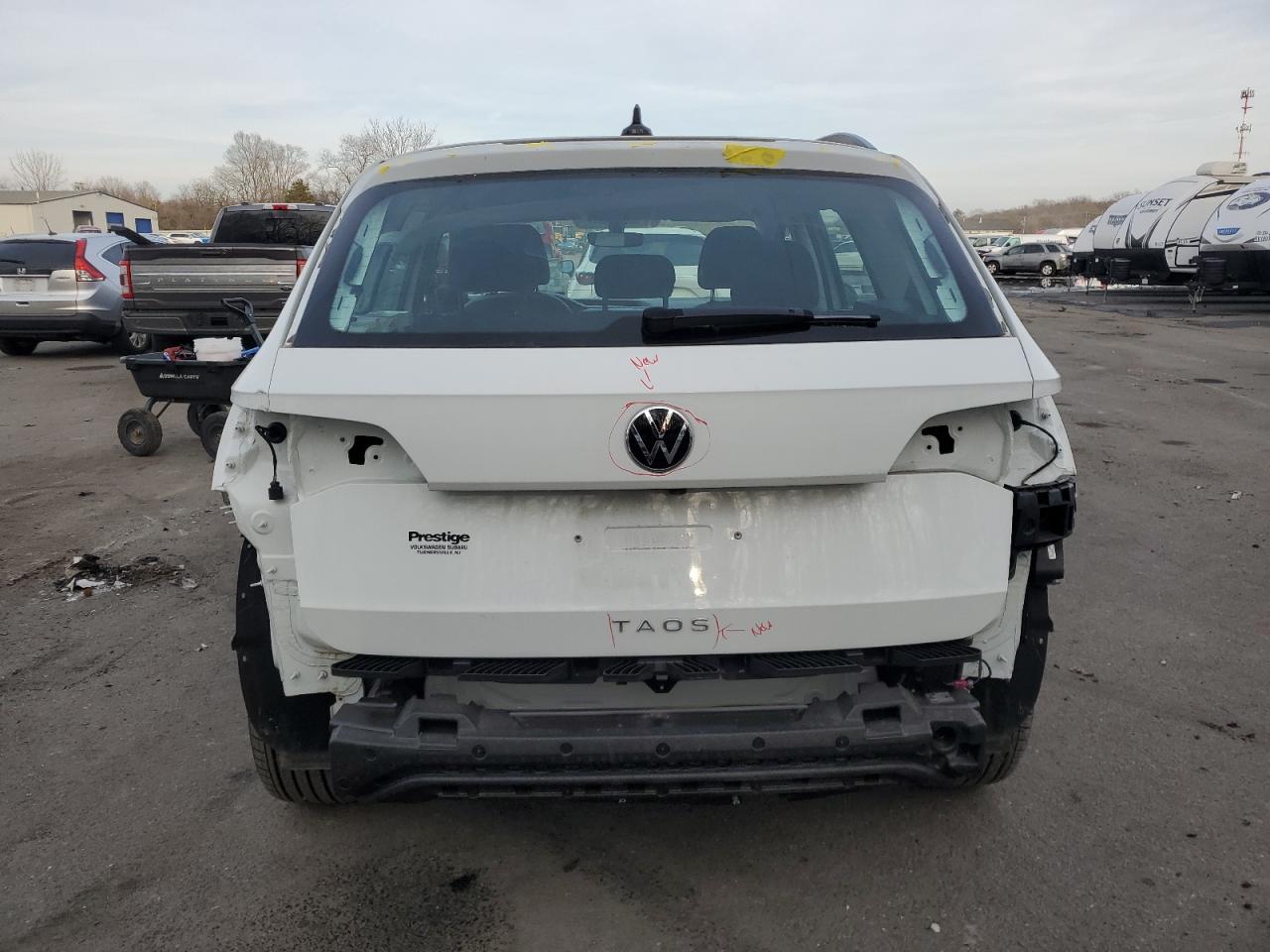 2023 VOLKSWAGEN TAOS S VIN:3VVCX7B29PM370470