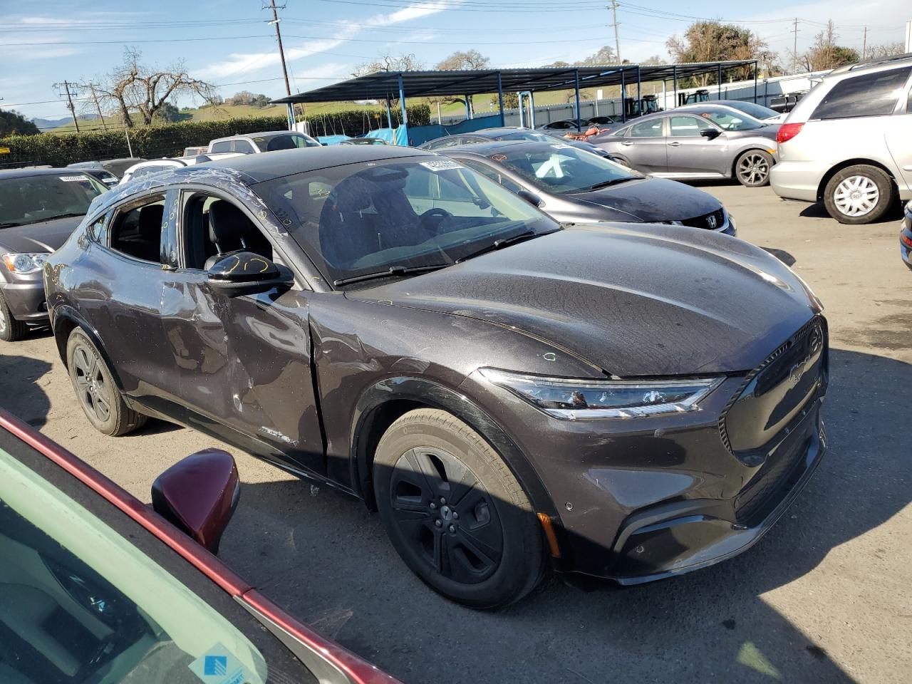 2022 FORD MUSTANG MACH-E CALIFORNIA ROUTE 1 VIN:3FMTK2SU2NMA40924
