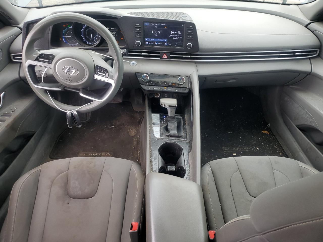 2022 HYUNDAI ELANTRA BLUE VIN:KMHLM4AJ0NU013326