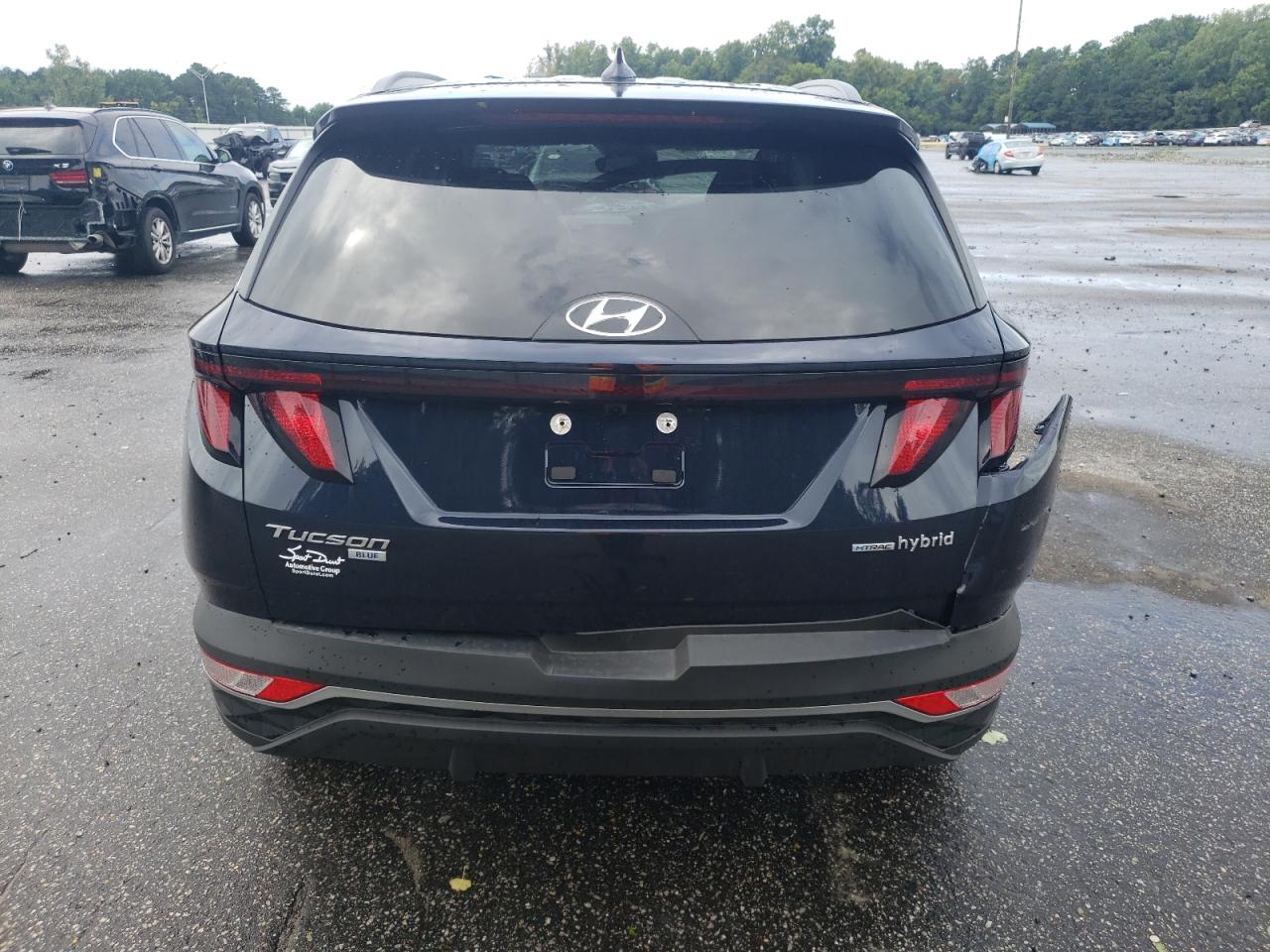 2024 HYUNDAI TUCSON BLUE VIN:KM8JBCD16RU196448
