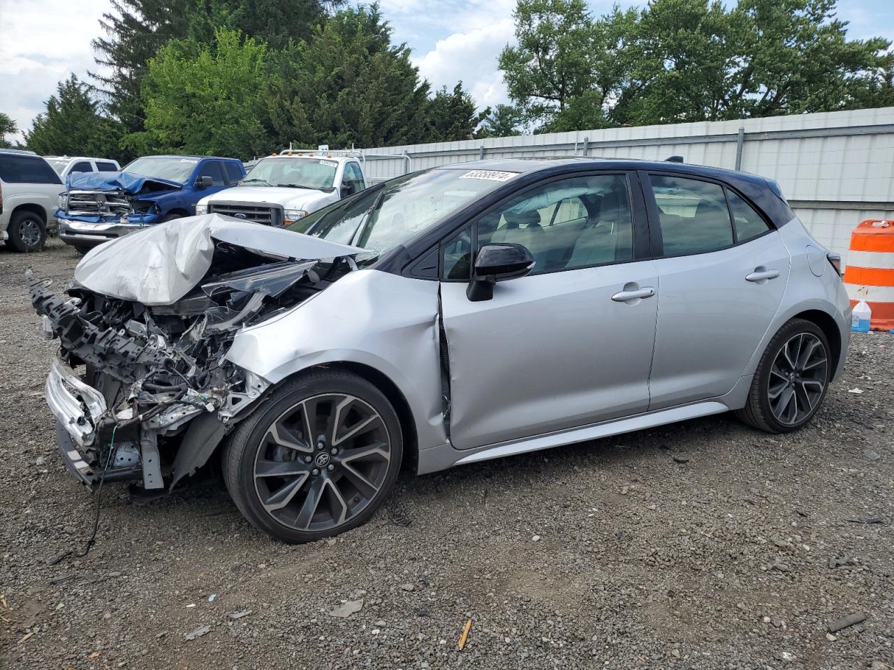 2022 TOYOTA COROLLA XSE VIN:JTNC4MBE7N3166602