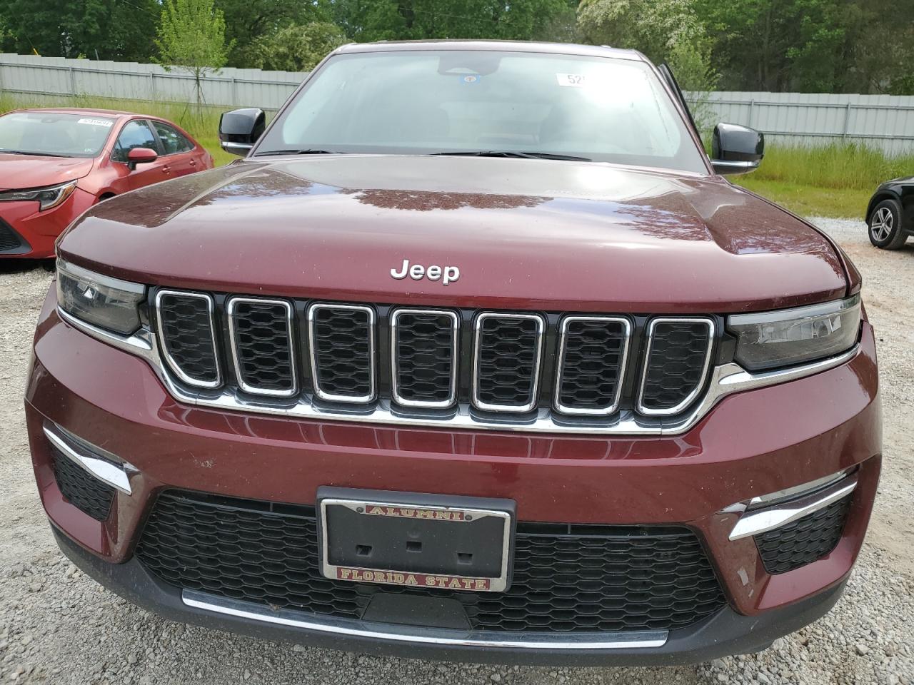 2022 JEEP GRAND CHEROKEE LIMITED VIN:1C4RJGBG0N8608536