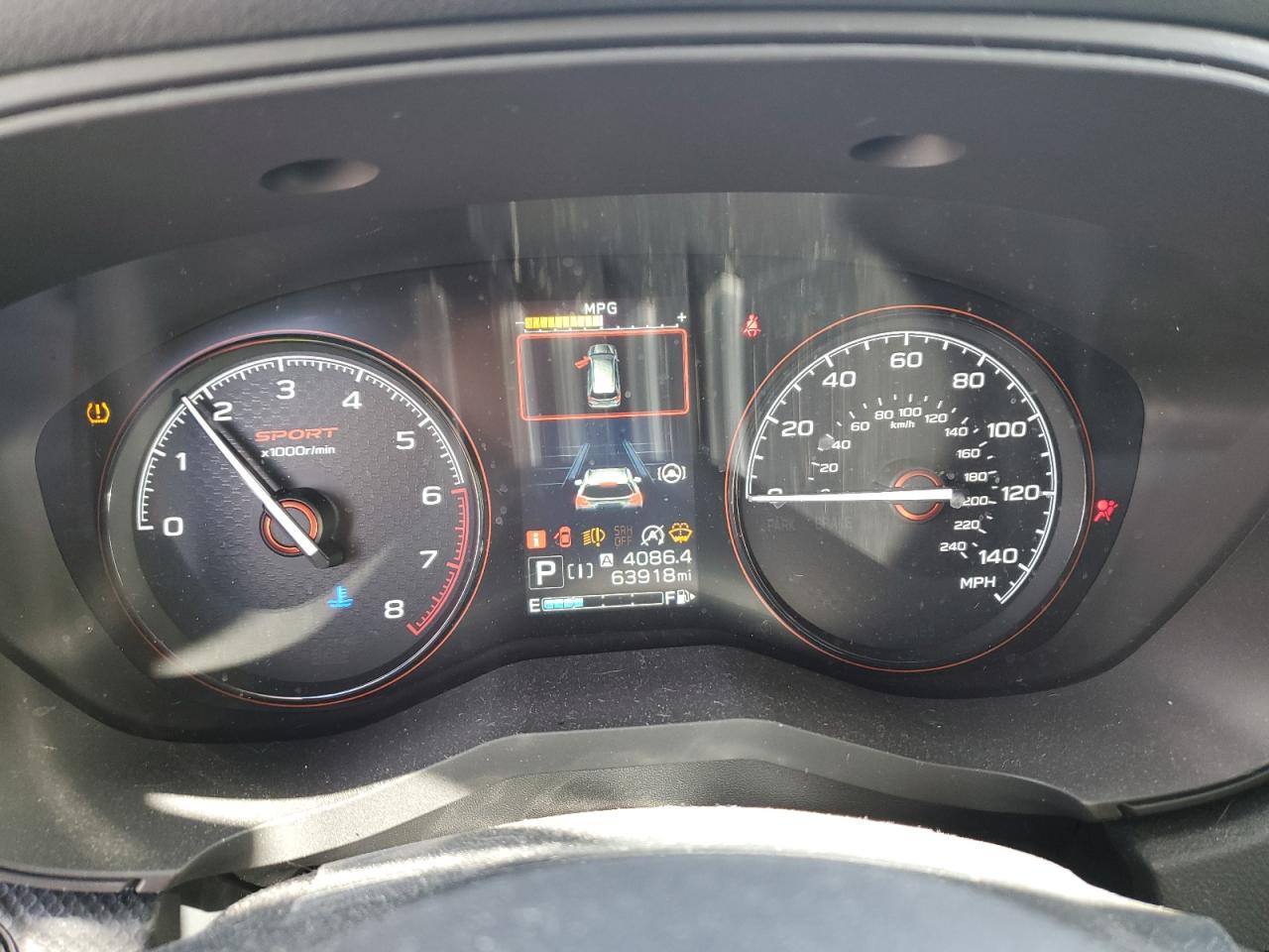 2022 SUBARU FORESTER SPORT VIN:JF2SKAJC3NH400677