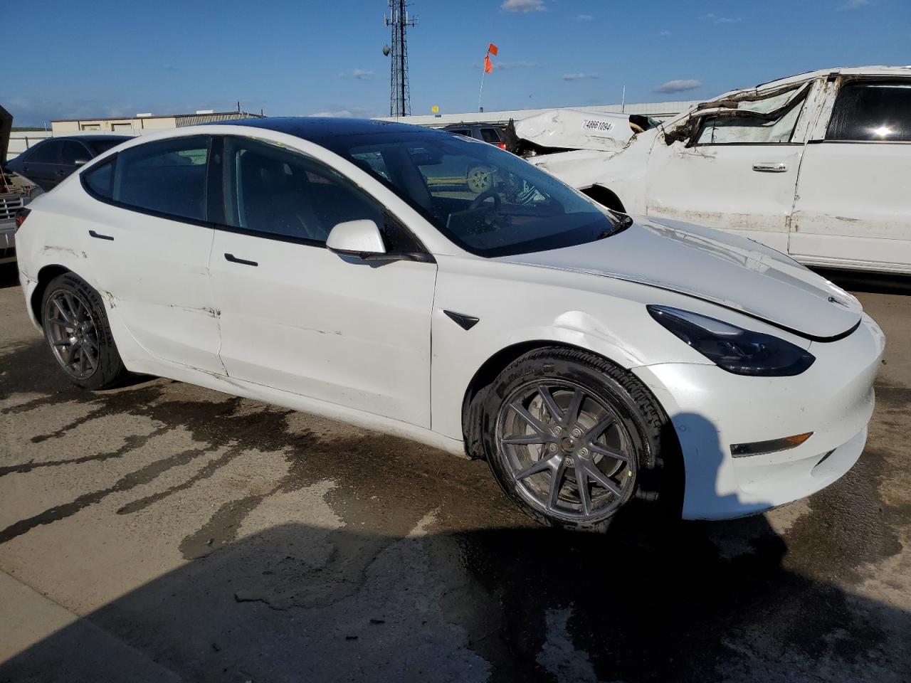 2022 TESLA MODEL 3  VIN:5YJ3E1EB9NF360021