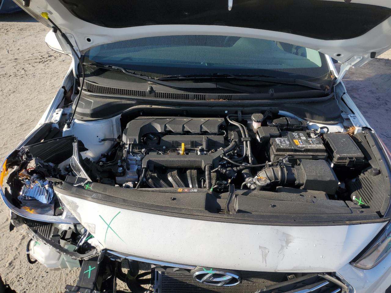 2022 HYUNDAI ACCENT SE VIN:3KPC24A6XNE183486
