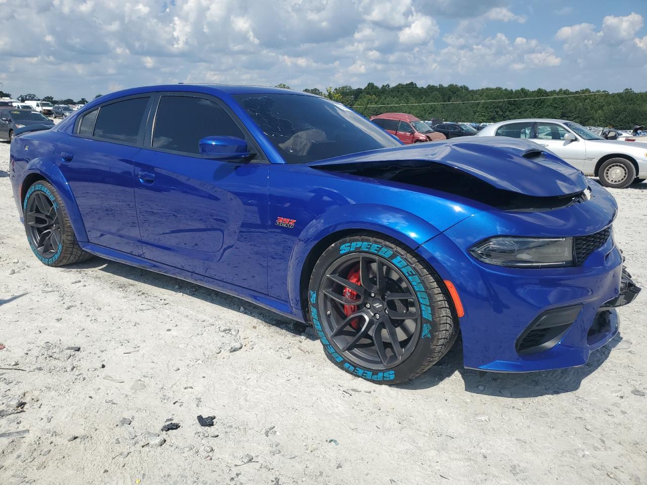 2022 DODGE CHARGER SCAT PACK VIN:2C3CDXGJ9NH211133