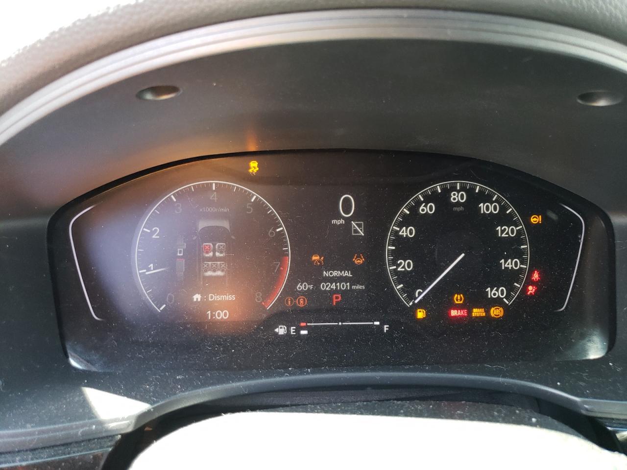2022 HONDA CIVIC SPORT VIN:19XFL2H87NE023989
