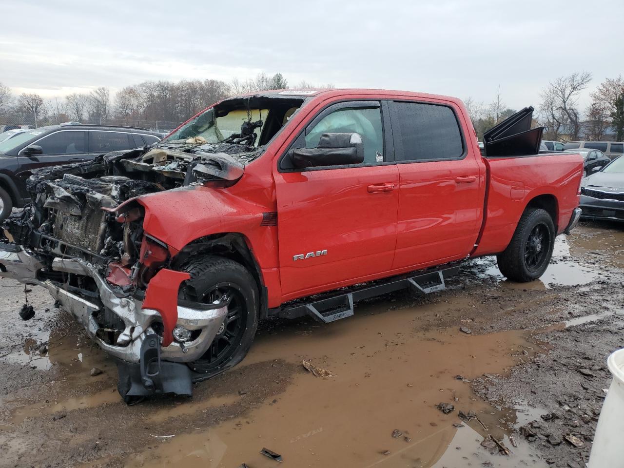 2022 RAM 1500 BIG HORN/LONE STAR VIN:1C6SRFMT5NN303332