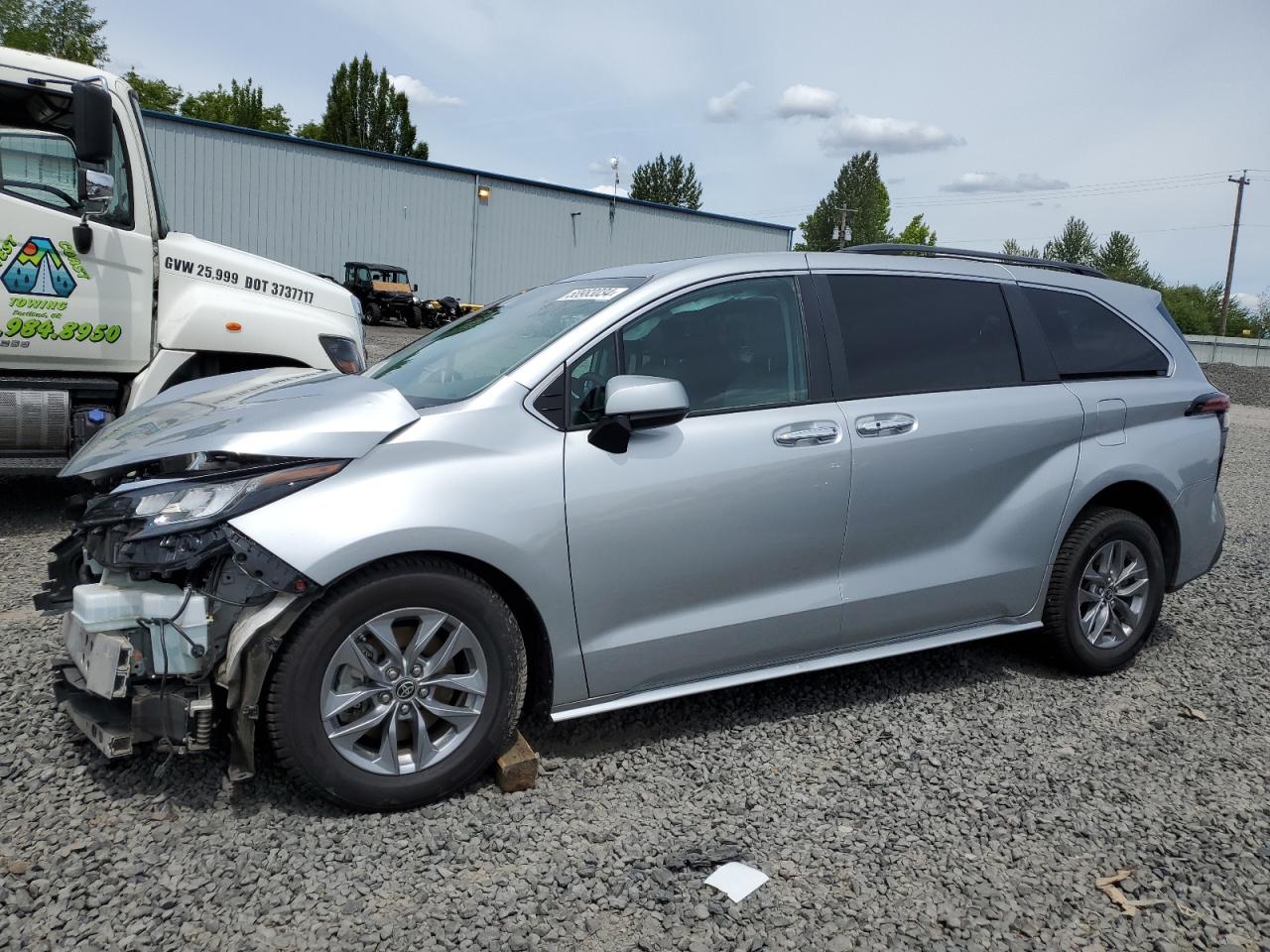 2022 TOYOTA SIENNA XLE VIN:5TDYRKEC7NS087505