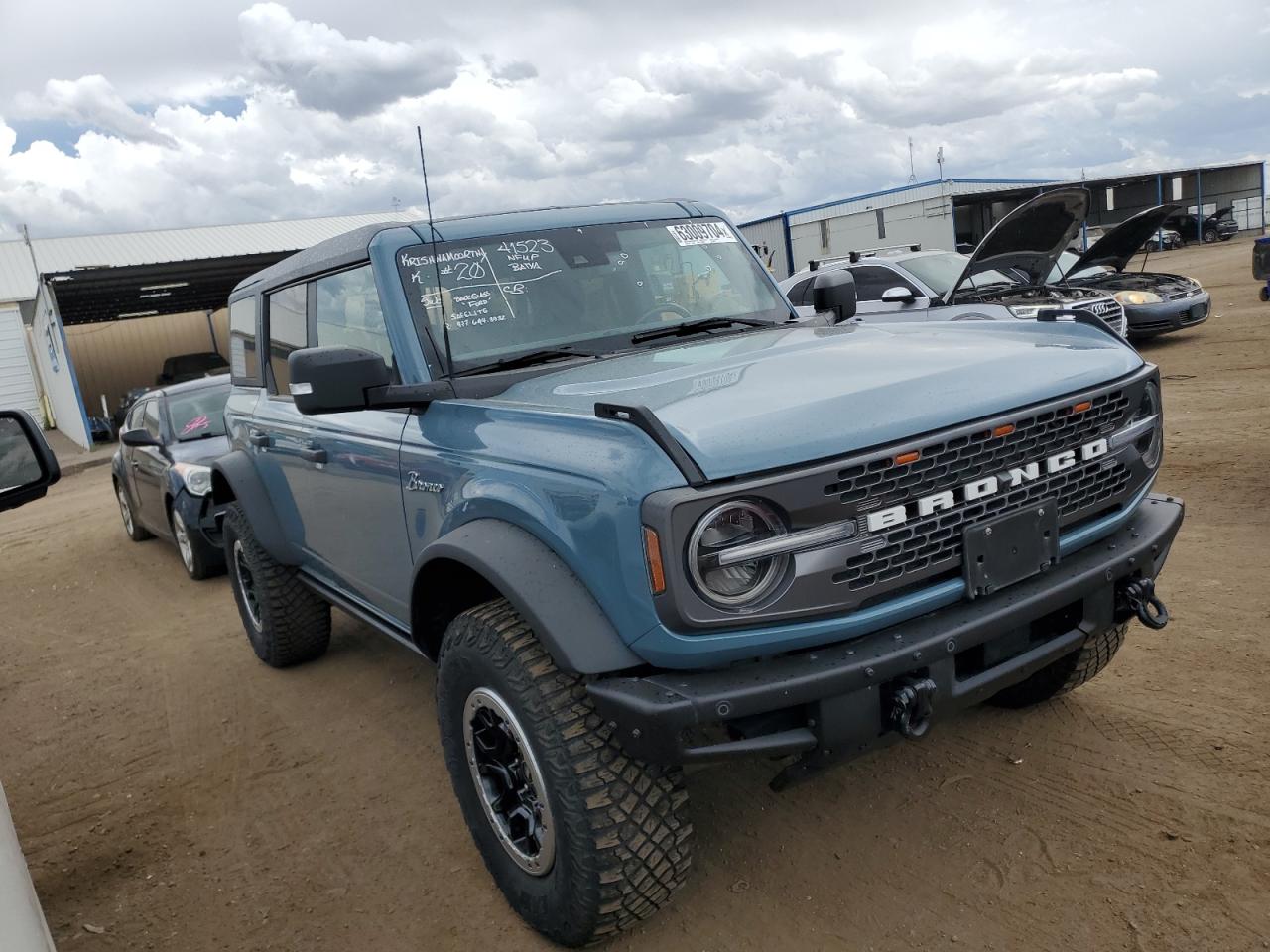 2022 FORD BRONCO BASE VIN:1FMEE5DP3NLB07055