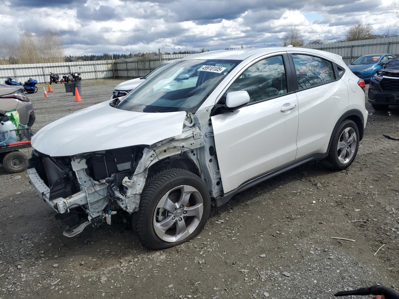 2022 HONDA HR-V LX VIN:3CZRU6H36NM709107