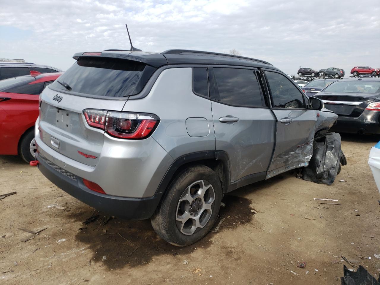 2022 JEEP COMPASS TRAILHAWK VIN:3C4NJDDB3NT159014