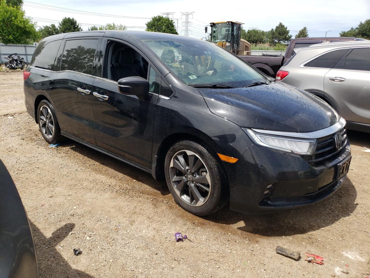 2023 HONDA ODYSSEY ELITE VIN:5FNRL6H99PB017606