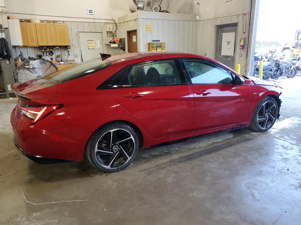 2022 HYUNDAI ELANTRA N LINE VIN:KMHLR4AF8NU288925