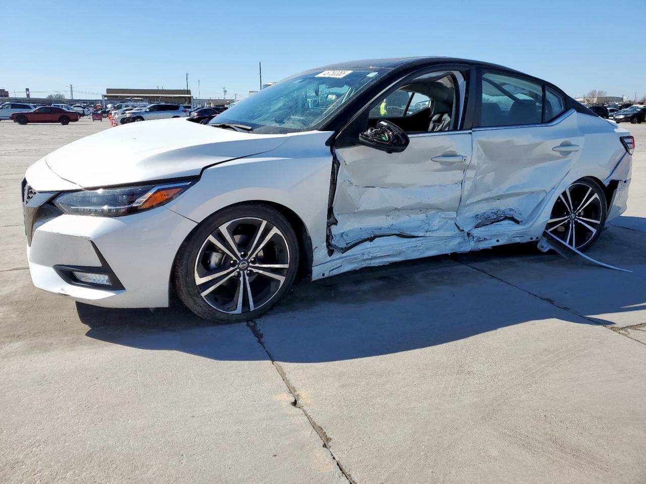 2022 NISSAN SENTRA SR VIN:3N1AB8DV4NY283165