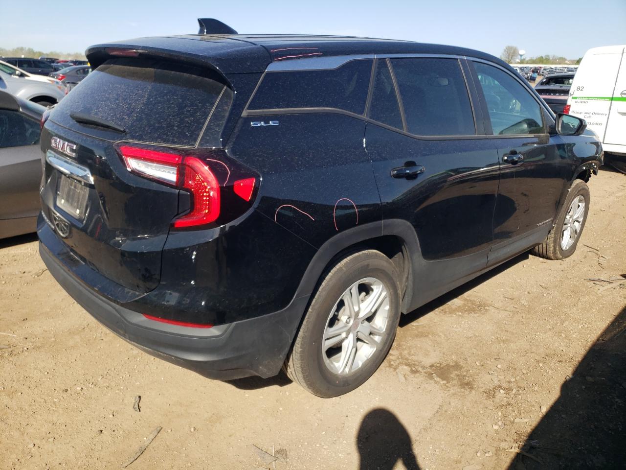 2022 GMC TERRAIN SLE VIN:3GKALMEV3NL266909