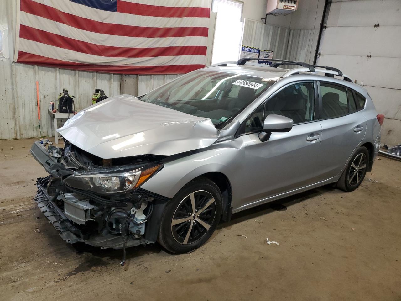 2022 SUBARU IMPREZA PREMIUM VIN:4S3GTAD69N3701488