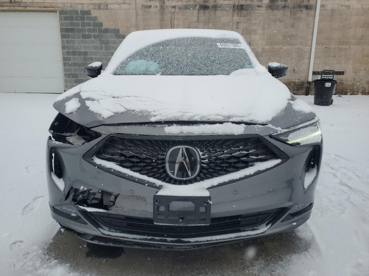 2022 ACURA MDX A-SPEC VIN:5J8YE1H05NL051886