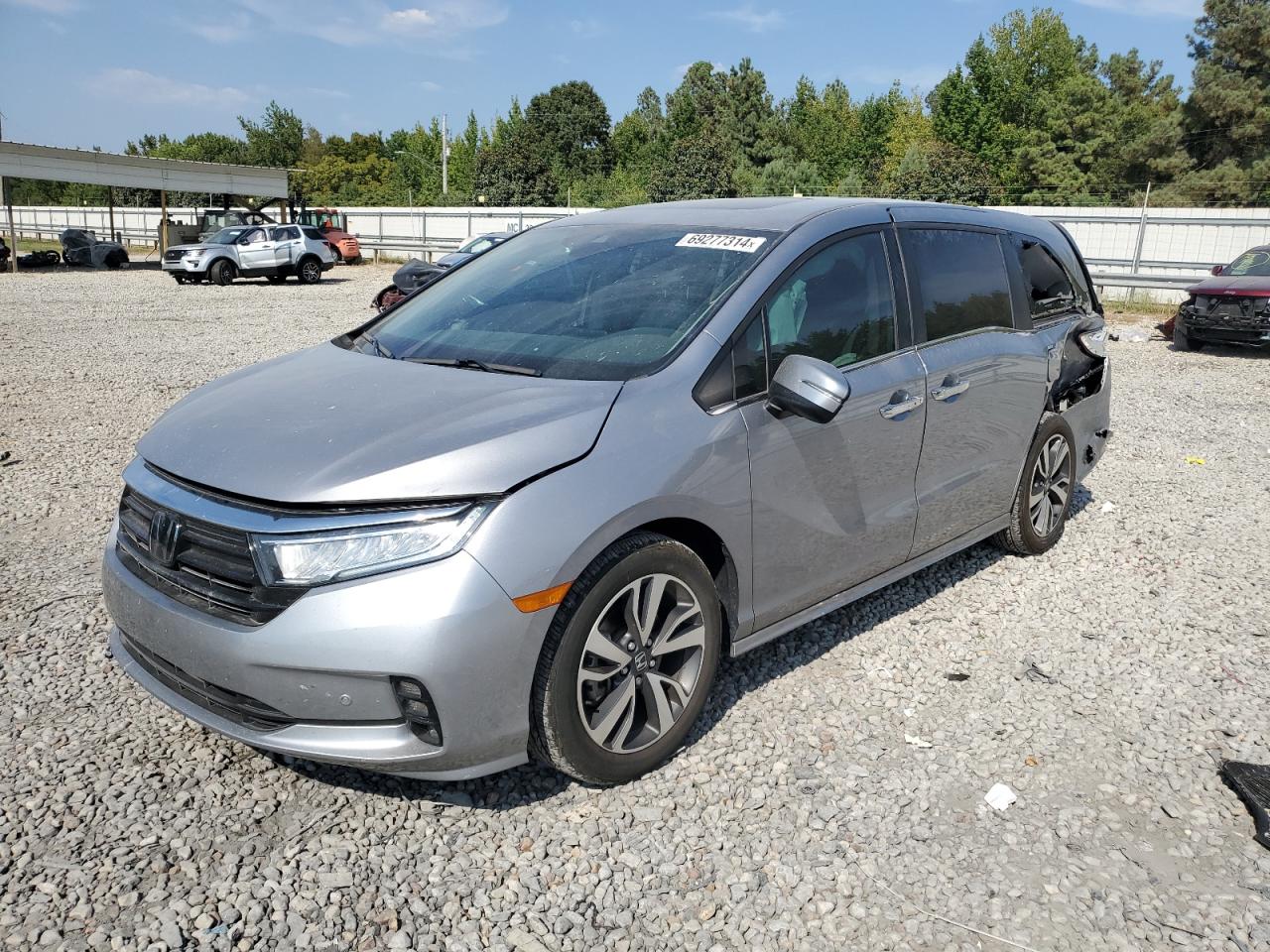 2023 HONDA ODYSSEY TOURING VIN:5FNRL6H82PB046033