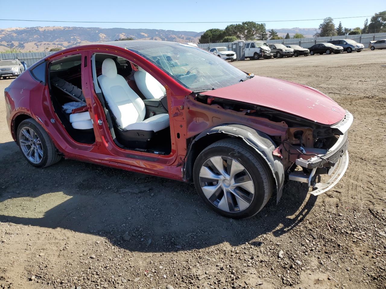 2023 TESLA MODEL Y VIN:7SAYGDEE9PF628437