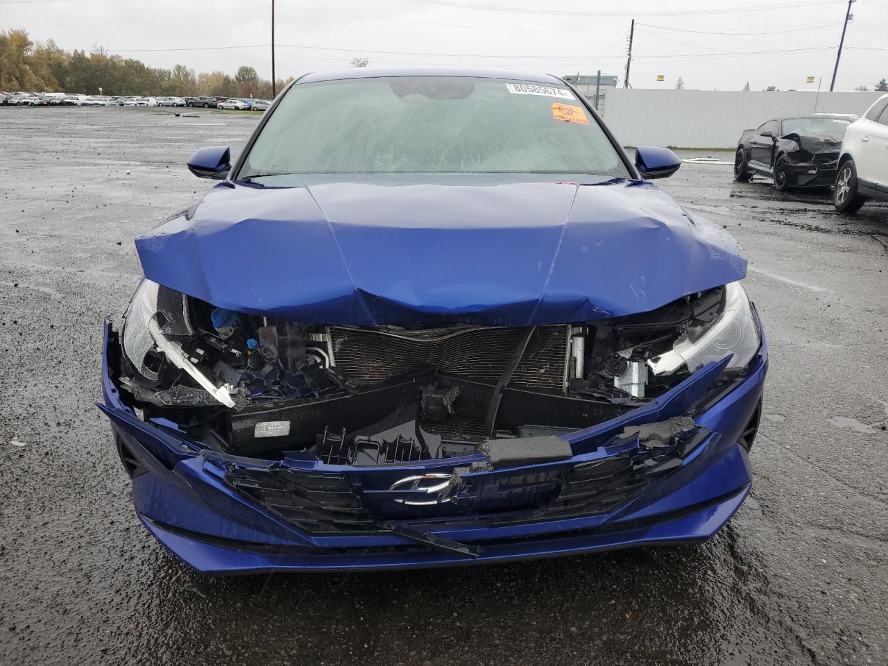 2022 HYUNDAI ELANTRA SEL VIN:5NPLM4AG1NH063736