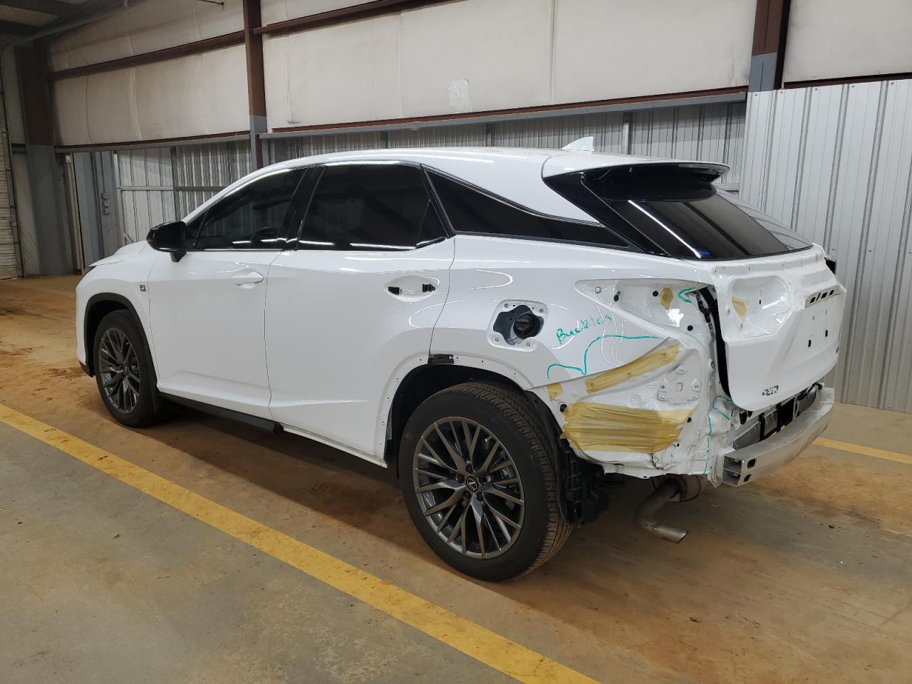 2022 LEXUS RX 350 F SPORT VIN:2T2YZMDA2NC339368