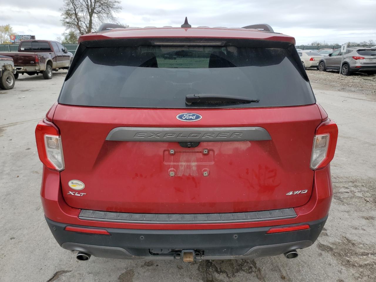 2022 FORD EXPLORER XLT VIN:1FMSK8DH2NGA71115