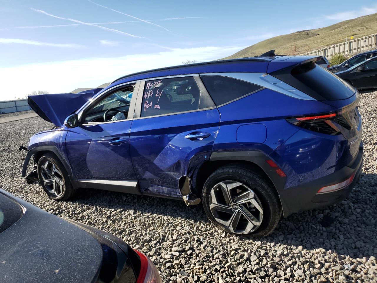 2022 HYUNDAI TUCSON SEL VIN:5NMJCCAE3NH126707