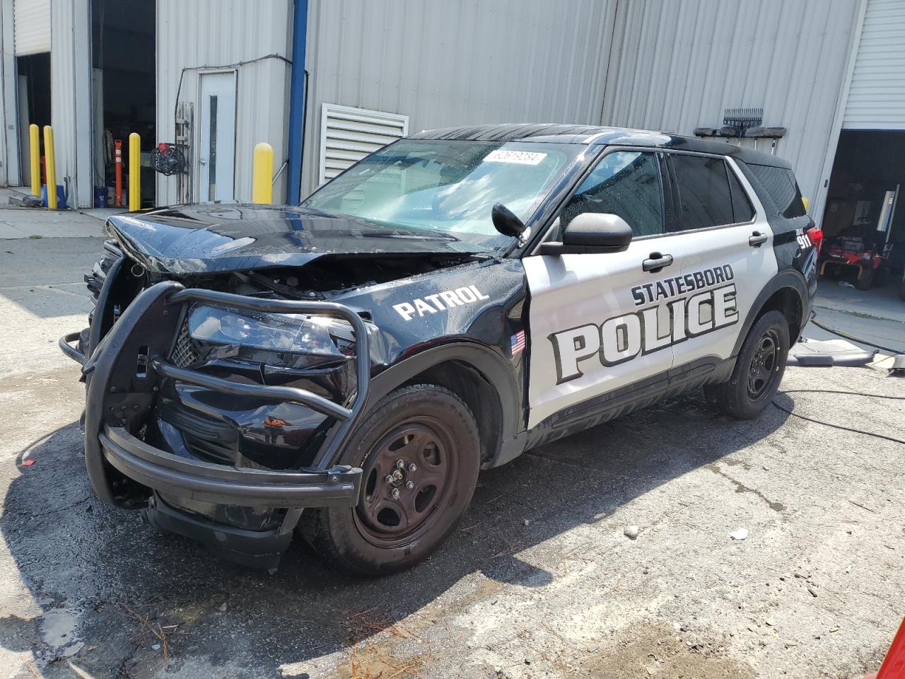 2022 FORD EXPLORER POLICE INTERCEPTOR VIN:1FM5K8AB5NGA27347