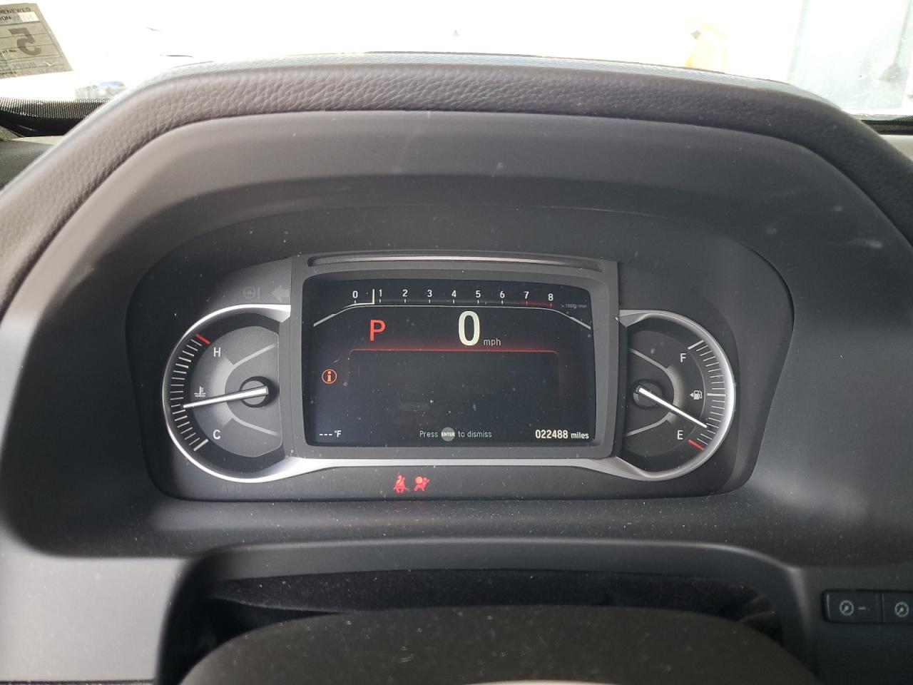 2023 HONDA PASSPORT EXL VIN:5FNYF8H54PB021316