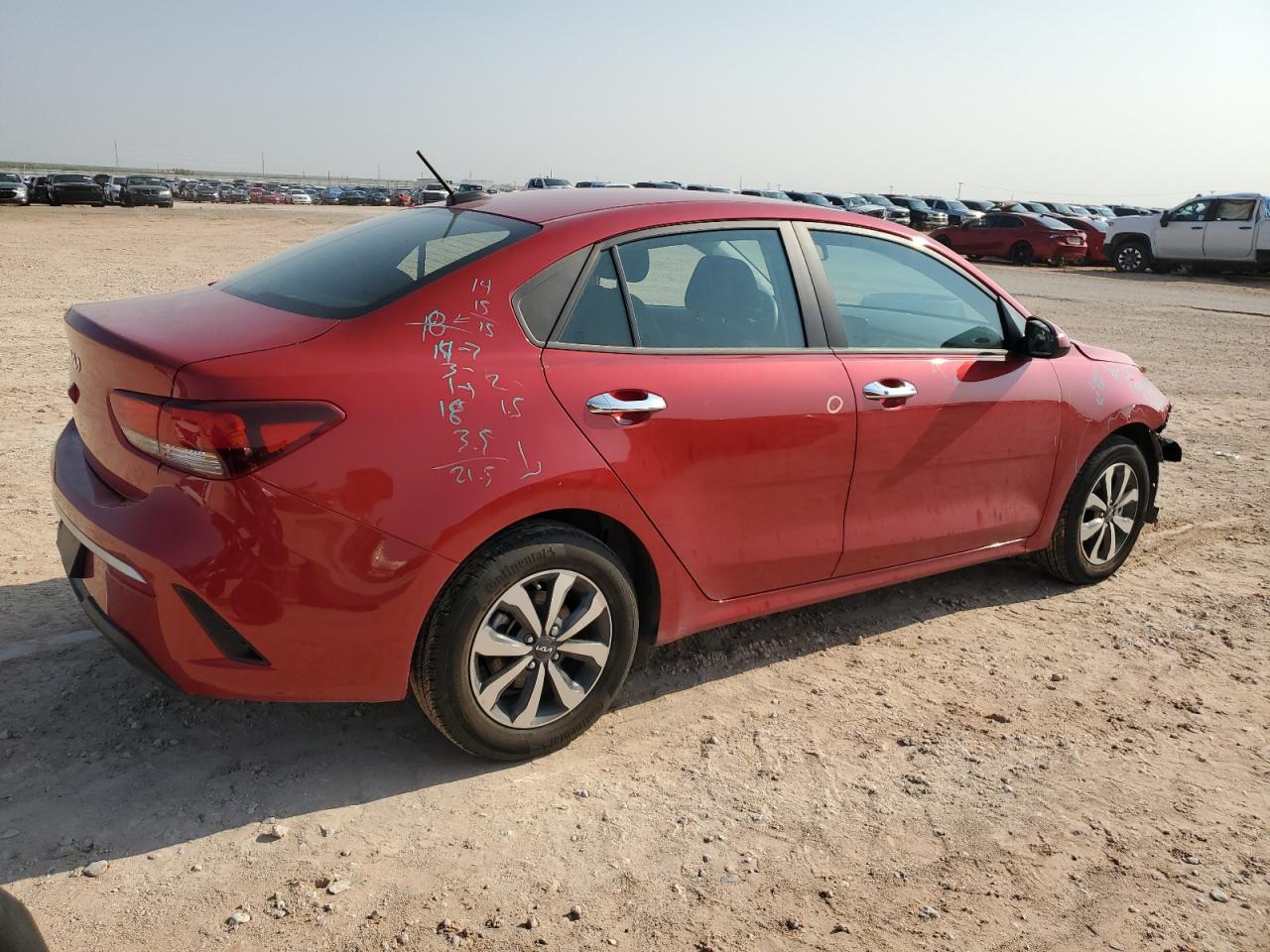 2023 KIA RIO LX VIN:3KPA24AD9PE572256