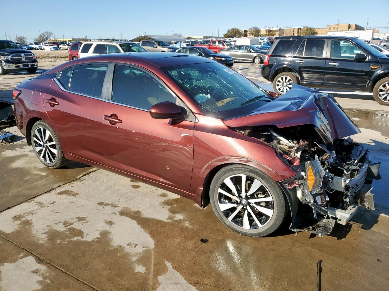 2022 NISSAN SENTRA SV VIN:3N1AB8CV8NY221656