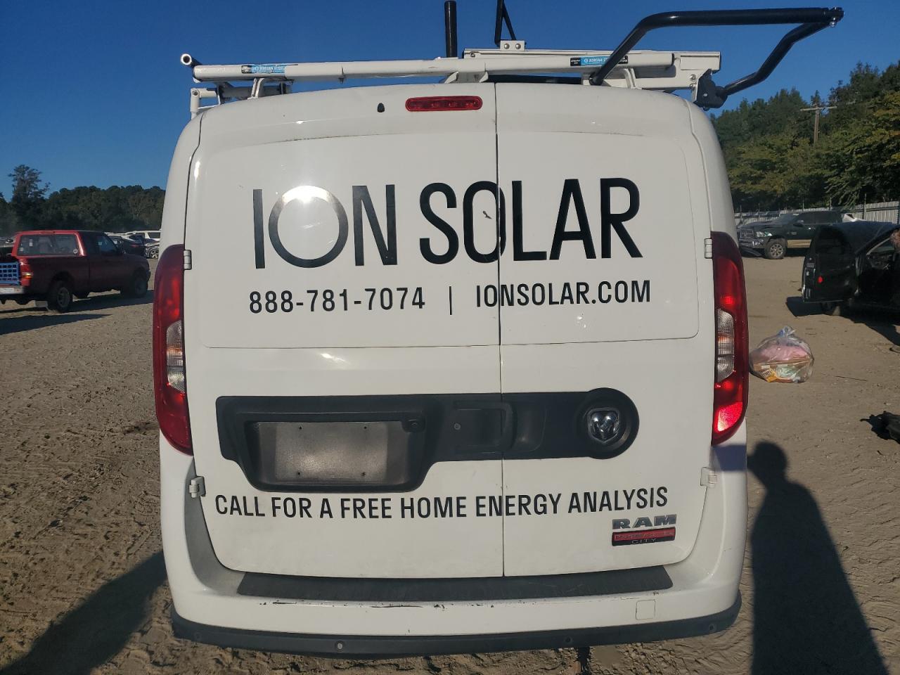 2022 RAM PROMASTER CITY TRADESMAN VIN:ZFBHRFAB4N6X66123