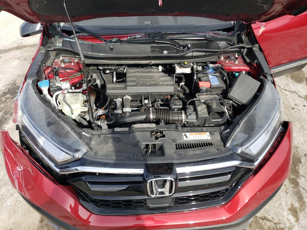2022 HONDA CR-V TOURING VIN:7FARW2H92NE021112