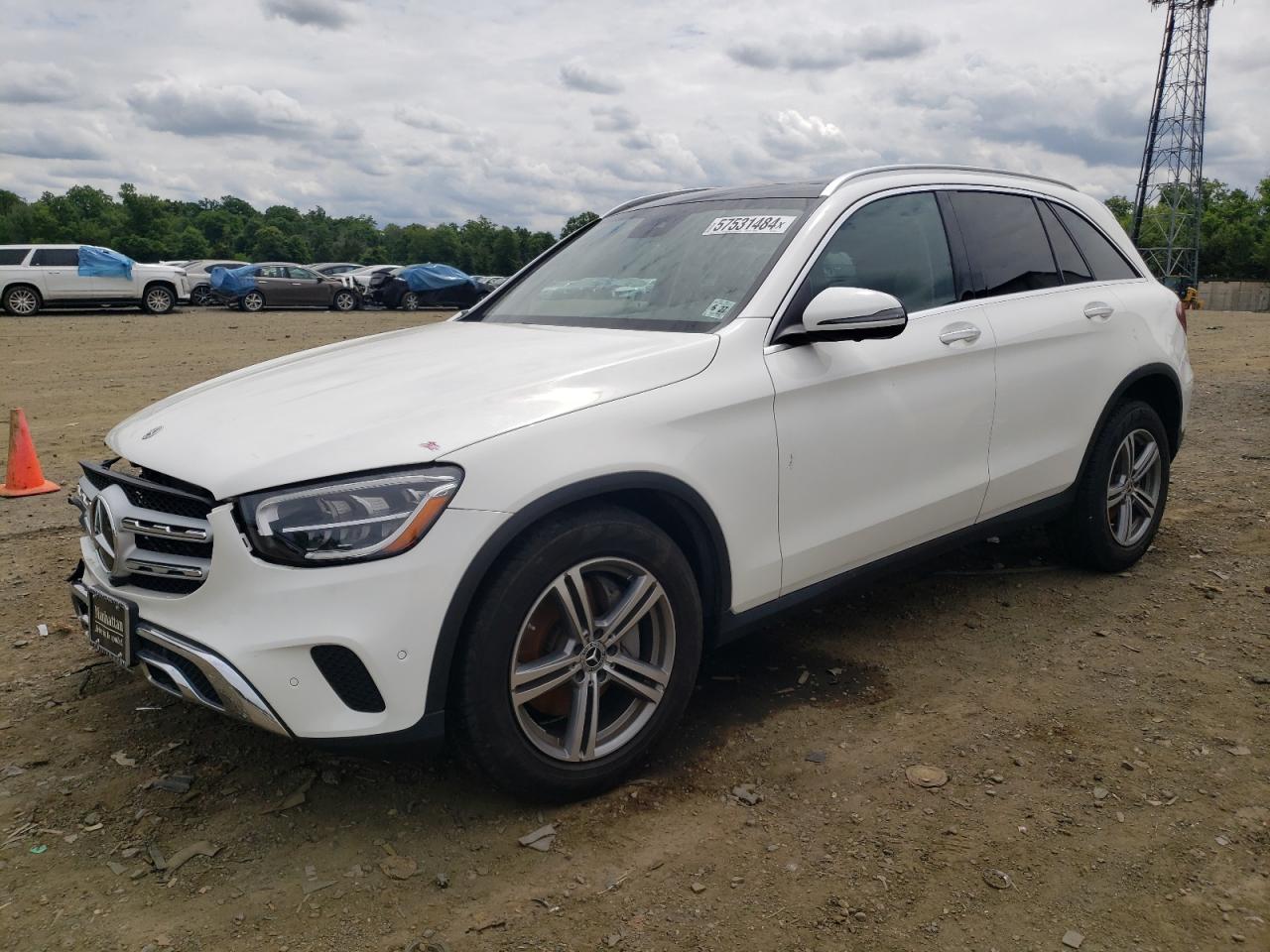 2022 MERCEDES-BENZ GLC 300 4MATIC VIN:W1N0G8EB9NV336107