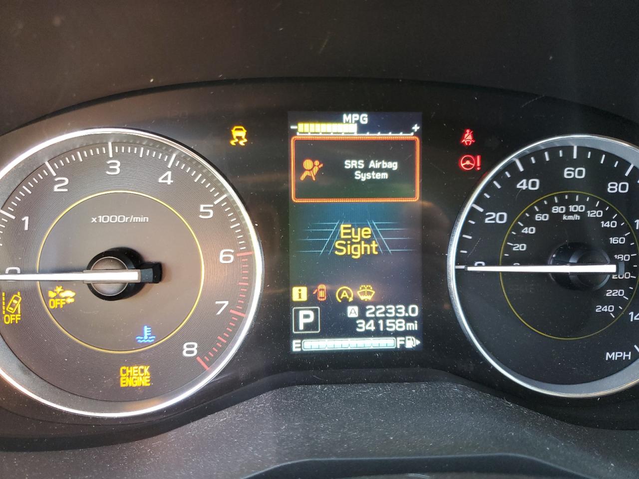 2023 SUBARU CROSSTREK SPORT VIN:JF2GTHSC2PH305167