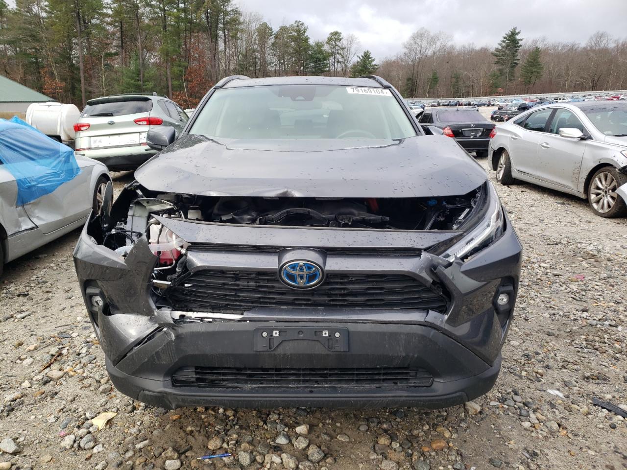 2022 TOYOTA RAV4 XLE PREMIUM VIN:4T3B6RFV6NU102422